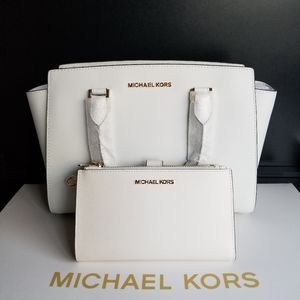 New Michael Kors Selma Bag and Wallet